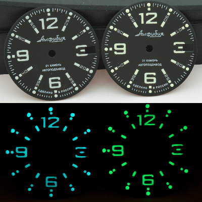 ReLumed 315 model Vostok Amphibia Dials