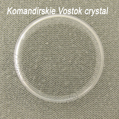 Crystal for Vostok Komandirskie watches
