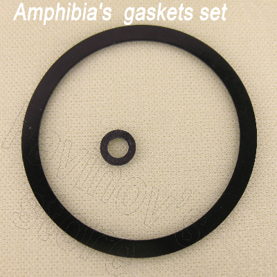 Amphibia's Caseback & crown Gaskets set