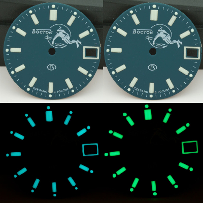 ReLumed 059 model Vostok Amphibia Dials