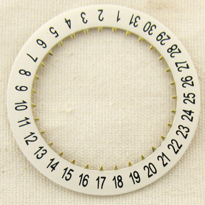 6 o'clock calendar disk Vostok 24